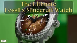 The Ultimate Fossil x Minecraft Watch