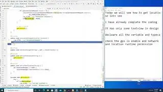 How to Get offline location in android studio - Android Tutorial