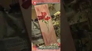 FLOWER 🌺 acrylic painting 🎨 by Ninjon-chan 🐇💙 Spring is here 🌷🌼🌻🌹🌸🦋 (short version)