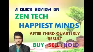Zen Technology | Happiest Minds Share/Stock Analysis, Quarterly Result, Review, Target