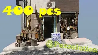 Puzzling Places | Antique Shop 400 pcs VR puzzle Playthrough Challenge Sped Up | Meta Quest | ASMR