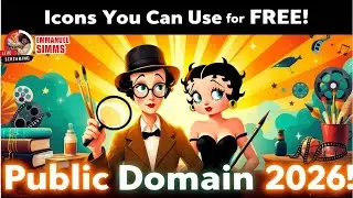 Public Domain 2026: Icons You Can Use for FREE!