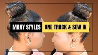 Track & Sew In Hairstyle 🔥🔥 Versatile, Stylish & Natural Look!