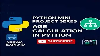 Python MINI PROJECT Series Age Calculation In Python 
