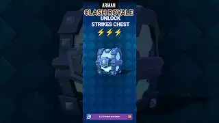 CLASH ROYALE ( OPEN STRIKE CHEST ) #clashroyale #new #gaming