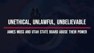 An unethical, unlawful, unbelievable abuse of power at the Utah State Board of Education