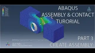 ABAQUS #6 - Two hinges connected with a pin - PART 3