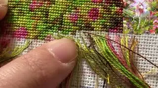 Flosstube#50 HAED Mini Unicorn Spring 25 cross-stitch