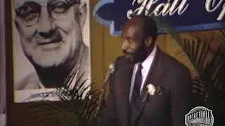 Nate Thurmond's Basketball Hall of Fame Enshrinement Speech