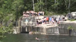 Dorset Quarry Cliff Jumping (Vermont)