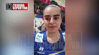 DECLARACIONES DE MAR&Iacute;A JOS&Eacute; ROJAS, VOLEIBOLISTA DE G&Eacute;MINIS