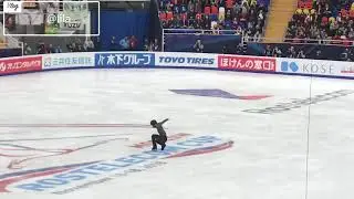 ［FANCAM］Yuzuru Hanyu Rostelecom Cup2018 FS 《Origin》（sector A4）