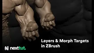 Слои ZBrush и цели морфинга