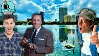 LAKE EOLA in Downtown Orlando Florida | MTV Jackass, Walt Disney and Ernest History! 4K