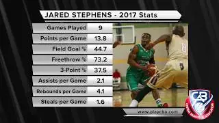 2017 CBA Season - HIGHLIGHTS: Jared Stephens (Bowling Green Hornets)