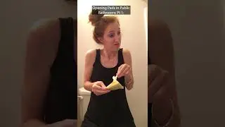 Opening Pads in Public Bathrooms Pt 1