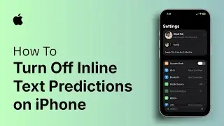 Как отключить встроенные текстовые прогнозы на iPhone