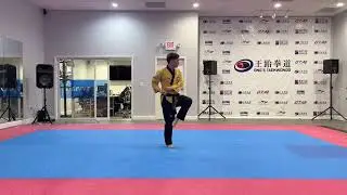 Angleito Ong - World Taekwondo Poomsae Open - Hansu poomsae  2