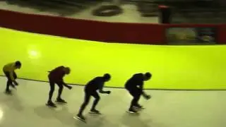 2011 Masters Speedskating Camp Day 2, Pettit Nat'nl Ice Center, Milwaukee,WI.mp4