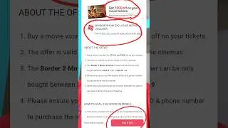 Border 2 Movie Ticket Coupon Code in Book My Show,BORDER 2 Movie Book My Show Offer Code
