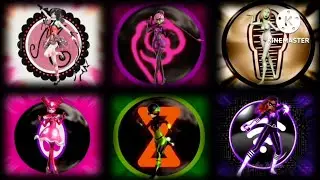 Miraculous Winx Group Transformation:  Dark Winx transformation