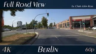 Berlin, Germany: Spandau, Staaken - Brunsb&uuml;tteler Damm, Magistratsweg, Klosterbuschweg - 4K Ultra HD