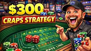 Я опробовал эту стратегию игры в кости на 300 долларов в течение 20 минут!