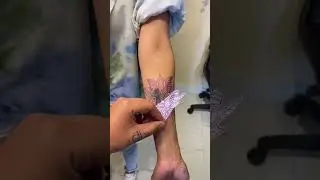 How to do tattoo cover up tattoo? | mandala tattoo #tattoostencil  #tattoo #tattooart