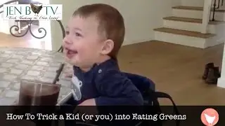 Baby Sky loves green smoothies and Glass Dharma straws!