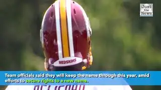 NFL's Redskins change name to 'Washington Football Team