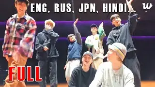 [Мультисубтитры] 🔴 BTS OT7 WEVERSE LIVE ПОЛНОСТЬЮ | Воссоединение OT7 &bull; С Рождеством 🎄 | 16 дек.