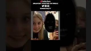 Indian Boy Roasting Foreigners On Omegle Ft. @rameshmaity0 | #shorts #omegle #viral  #short