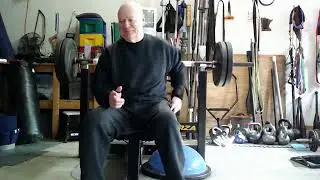 Bench Press with oversize bar