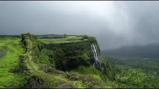 Majestic Hadsar Fort | Drone View in 4K | Hidden Gem of Maharashtra | हडसर किल्ला ड्रोन व्ह्यू