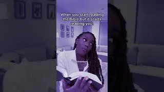 When You Start Reading The Bible 😄✨️ Via: ariel.fitz