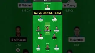 Newzealand vs Bangladesh match prediction| NZ vs BAN small league team|