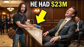 Keanu Reeves Withdraws $1M — Bank Manager Laughs, Then Sees The Balance