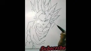 speed draw  super VEGETA in ceramic#shorts