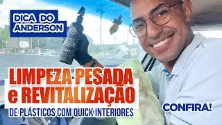 limpeza pesada REVITALIZA&Ccedil;&Atilde;O DE PL&Aacute;STICOS com Quick Interiores Anderson Produtos @EasyTechFloripa