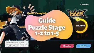 Aotu World - Guide Puzzle Stage 1-2 to 1-5