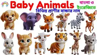 Baby Animals Name in English with Pictures |Different Baby Animal Names|20 Baby Animal Names for ...