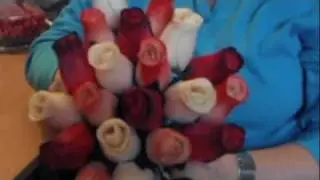 Wooden roses- How do you make a bunch