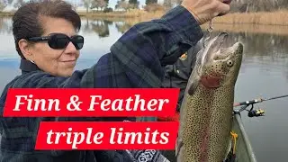 Epic trout fishing at Finn & Feather Club