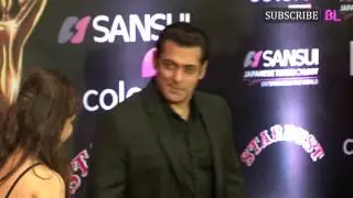 Salman Khan | Red Carpet | Sansui Colors Stardust Awards 2016