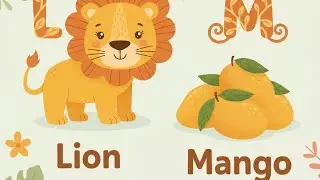 L for LION $ M for MANGO | Aasani se yaad kare! How sound L for & M For#childlearning#lforlion#Mango