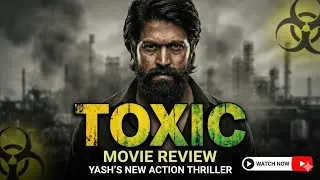 Toxic movie parbhas hindi review new south action  moive 