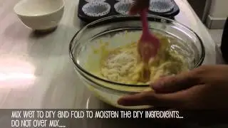 Vanilla Muffins (Basic , Easy , No Mixer)