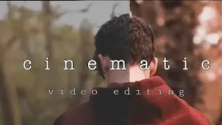 How to edit cinematic video on mobile phone || Use application for colour grading Tricky Abhay