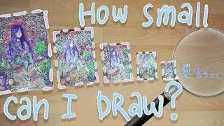 Насколько Маленький Рисунок Можно Нарисовать?\ How Small Can I Draw