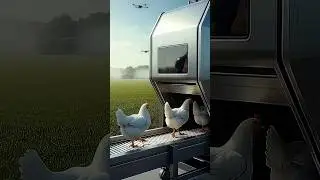 This Machine Plucks & Packages Chickens in Seconds | Year 2055 #shorts #viralshorts